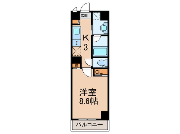 イースタンヒルズ本郷駅前の物件間取画像